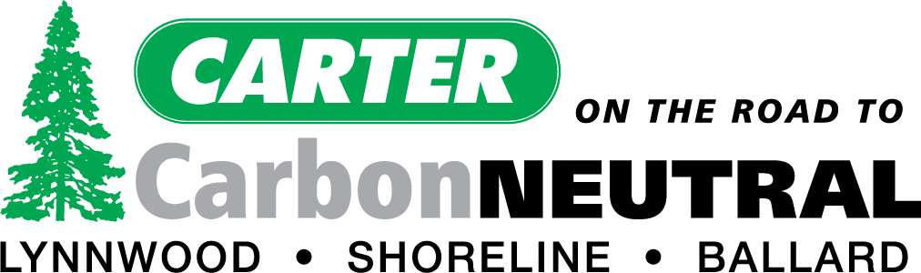Carter Logo: Carter On the Road to Carbon Neutral Lynnwood Shoreline Ballard
